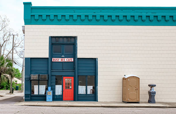 Porta potty delivery and setup in Apex, NC